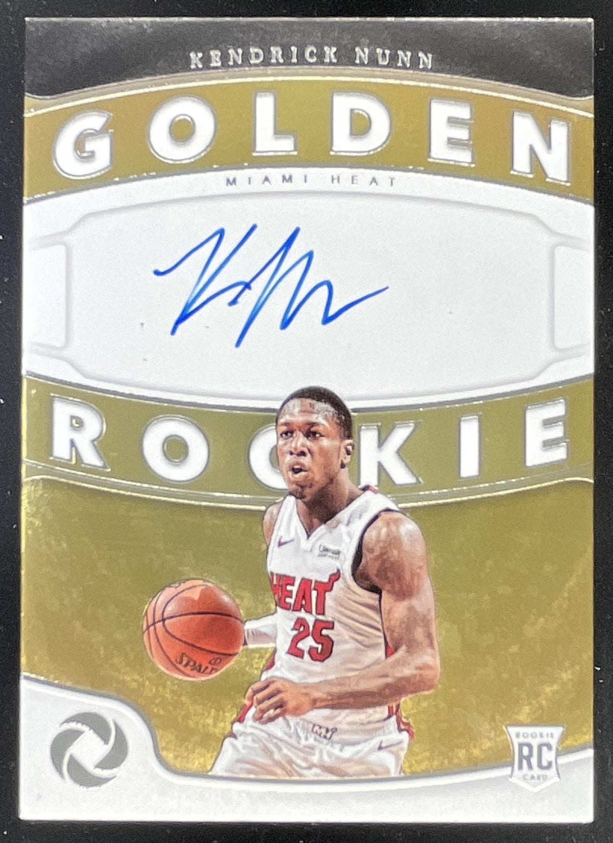 2019-20 Panini Opulence Golden Rookie Graphs #GRG-KN Kendrick Nunn RC Auto /49 product image 1, provided for visual
