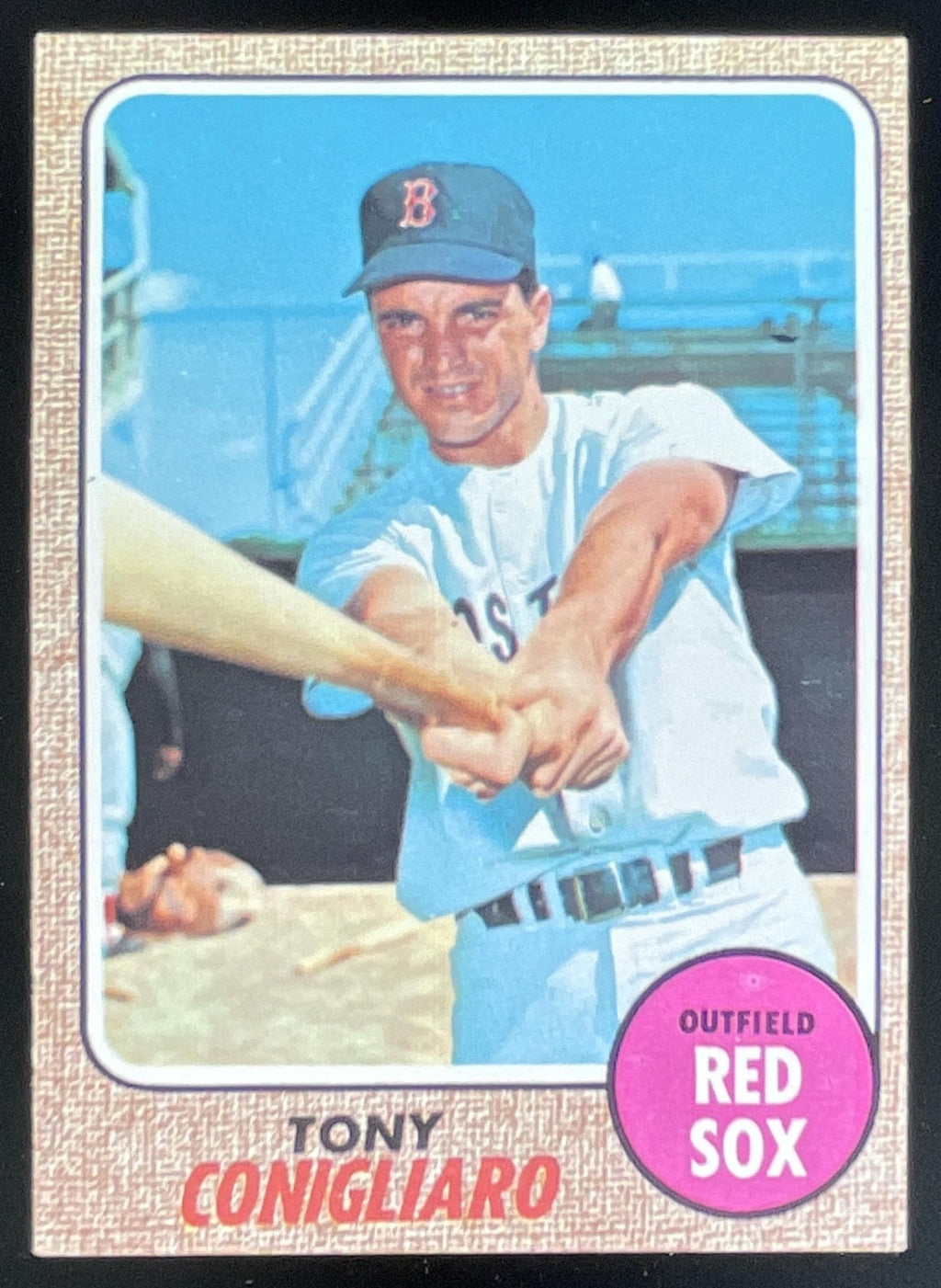 1968 Topps #140 Tony Conigliaro product image 1, provided for visual reference and product detail review