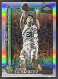 2025-26 Topps Chrome Refractor #278 Hugo Gonzalez RC product image 1, provided for visual reference and product detail review