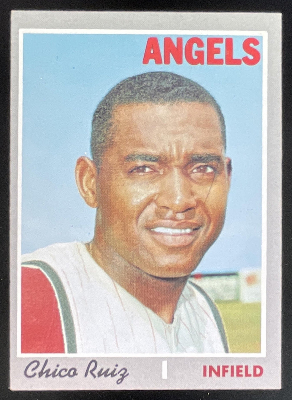 1970 Topps #606 Chico Ruiz product image 1, provided for visual reference and product detail review