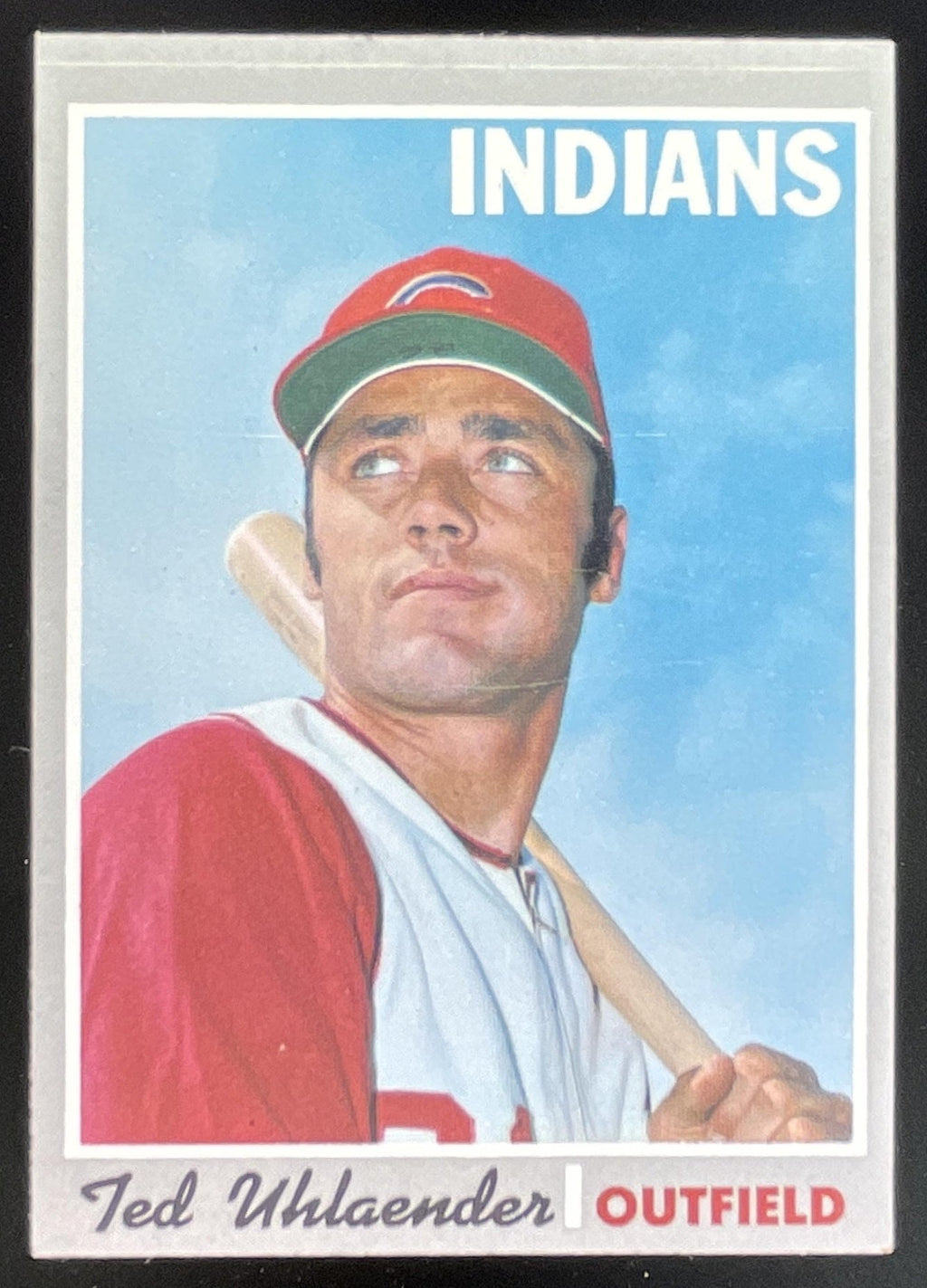 1970 Topps #673 Ted Uhlaender product image 1, provided for visual reference and product detail review