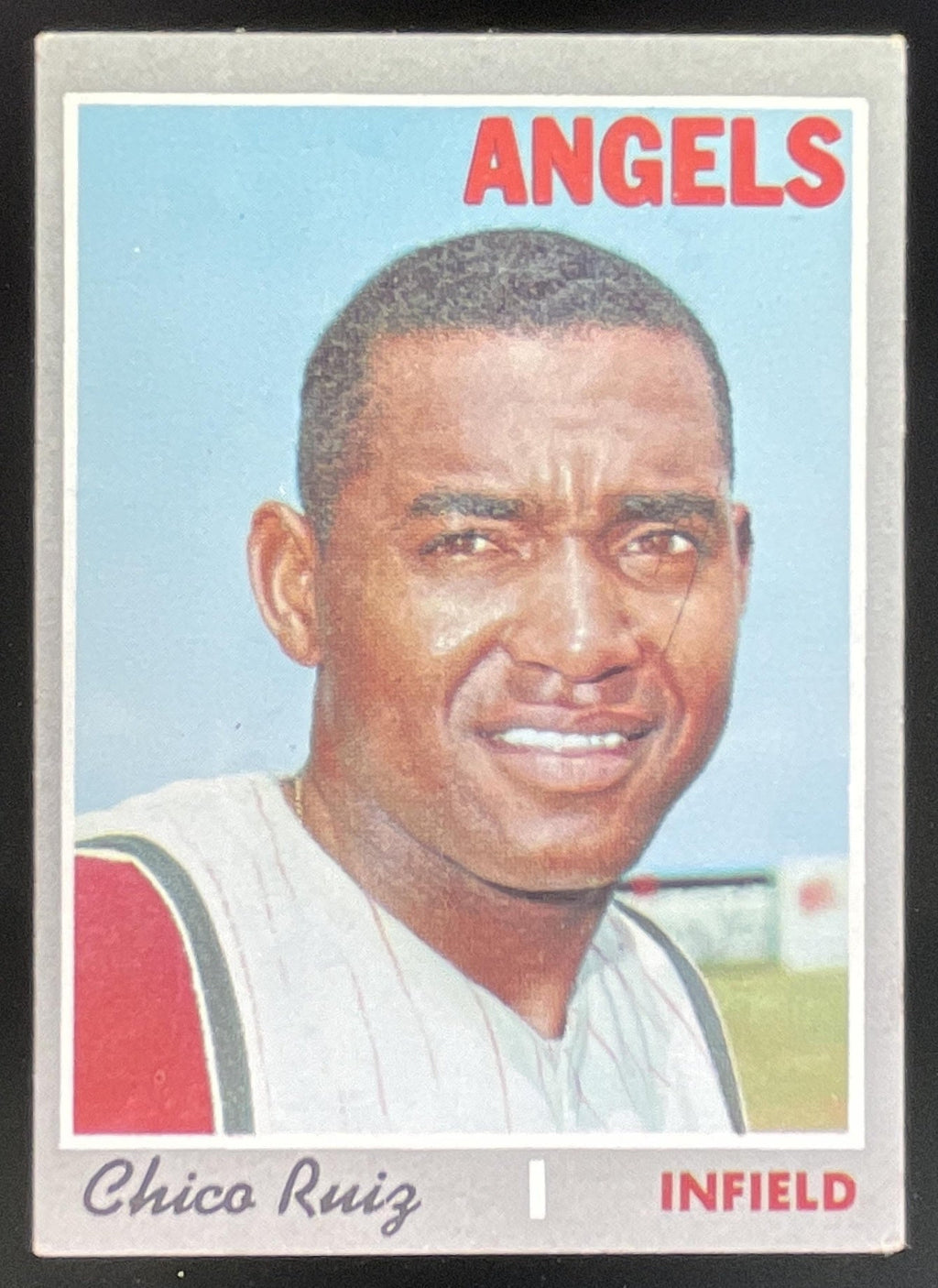 1970 Topps #606 Chico Ruiz product image 1, provided for visual reference and product detail review