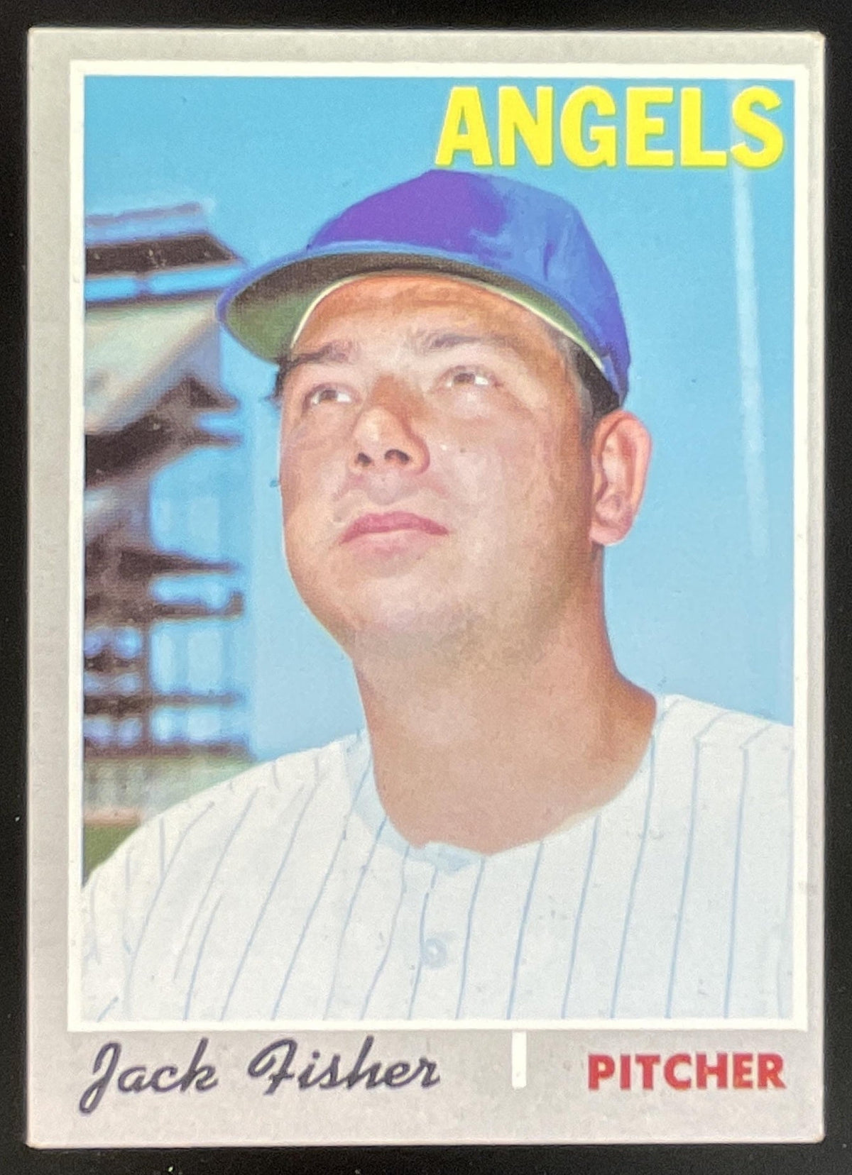 1970 Topps #684 Jack Fisher product image 1, provided for visual reference and product detail review