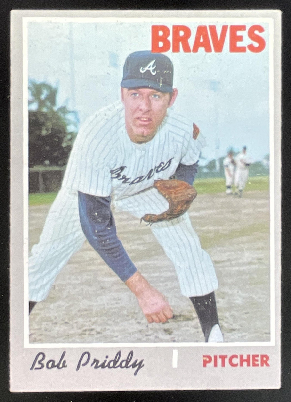 1970 Topps #687 Bob Priddy product image 1, provided for visual reference and product detail review