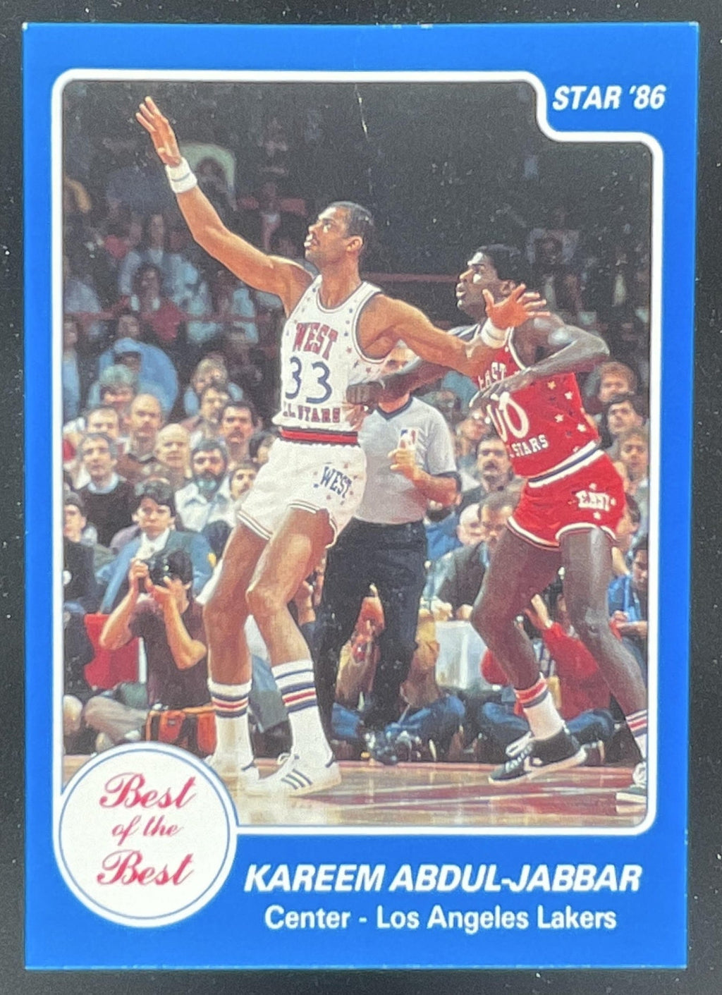 1986-87 Star Best of the Best #1 Kareem Abdul-Jabbar product image 1, provided for visual reference and product detail review