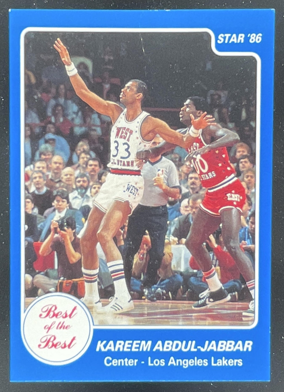 1986-87 Star Best of the Best #1 Kareem Abdul-Jabbar product image 1, provided for visual reference and product detail review