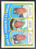 1972 Topps #96 Mickey Lolich Vida Blue Joe Coleman League Leaders product image 1, provided for visual reference and product