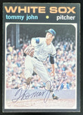 1971 Topps #520 Tommy John product image 1, provided for visual reference and product detail review
