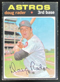 1971 Topps #425 Doug Rader product image 1, provided for visual reference and product detail review