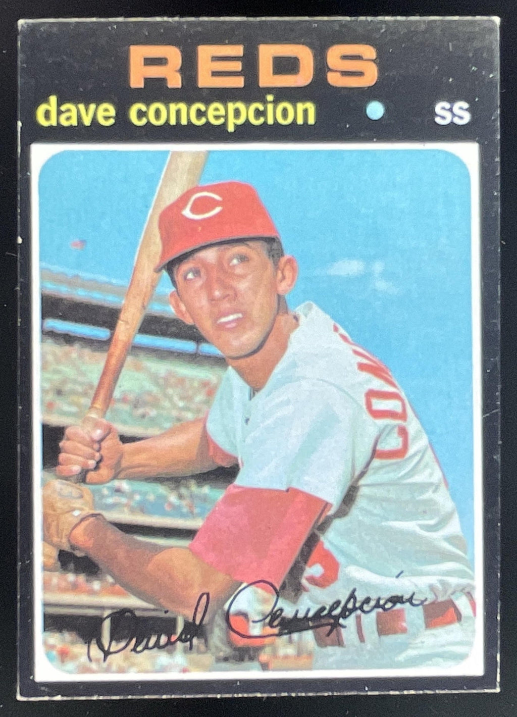 1971 Topps #14 Dave Concepcion RC product image 1, provided for visual reference and product detail review
