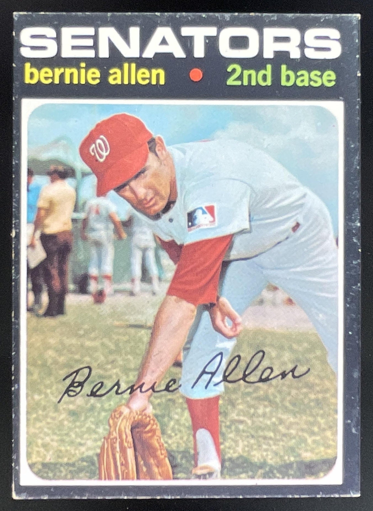 1971 Topps #427 Bernie Allen product image 1, provided for visual reference and product detail review