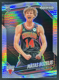 2024-25 Panini Prizm Black Silver Prizms #41 Matas Buzelis RC product image 1, provided for visual reference and product