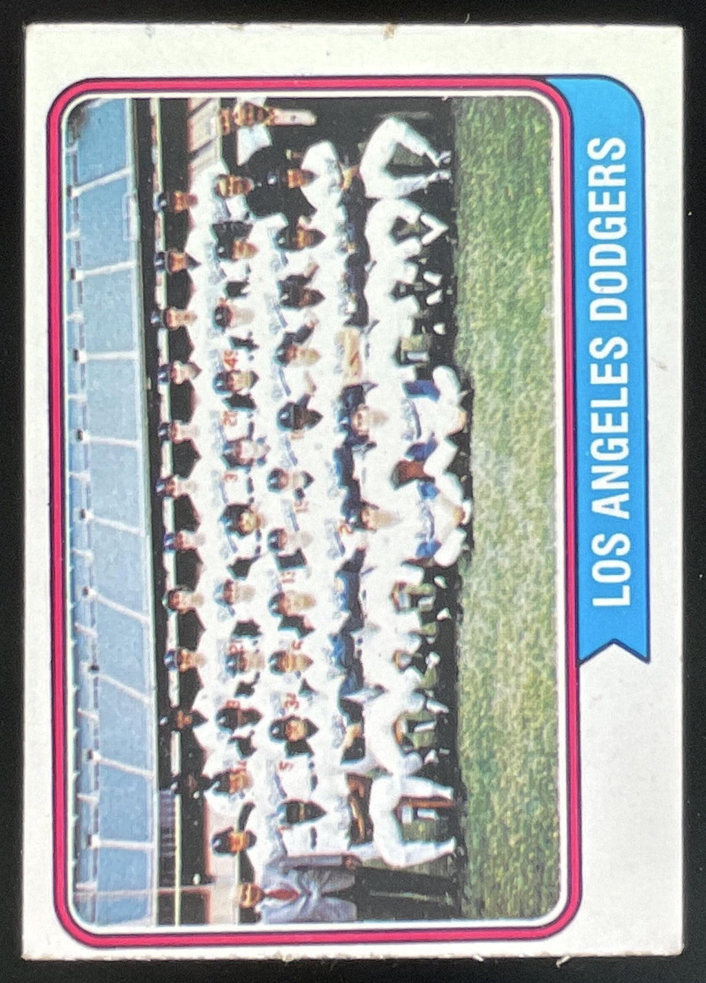 1974 Topps #643 Los Angeles Dodgers product image 1, provided for visual reference and product detail review