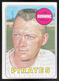 1969 Topps #175 Jim Bunning product image 1, provided for visual reference and product detail review