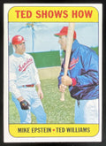 1969 Topps #539 Ted Shows How Mike Epstein Ted Williams C product image 1, provided for visual reference and product detail