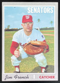 1970 Topps #617 Jim French product image 1, provided for visual reference and product detail review