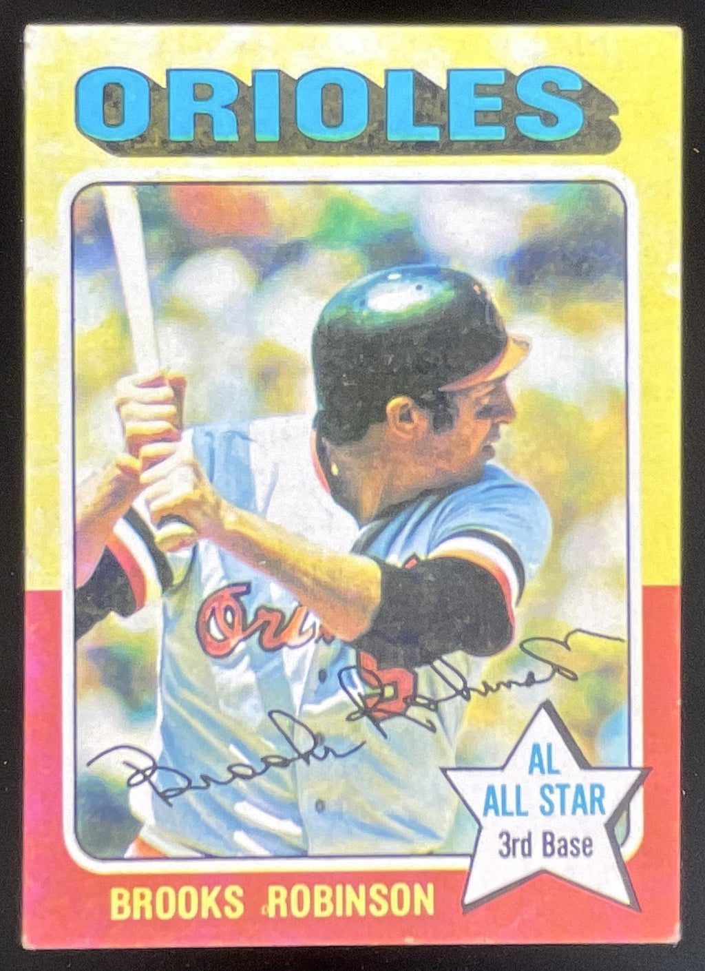 1975 Topps #50 Brooks Robinson All-Star product image 1, provided for visual reference and product detail review