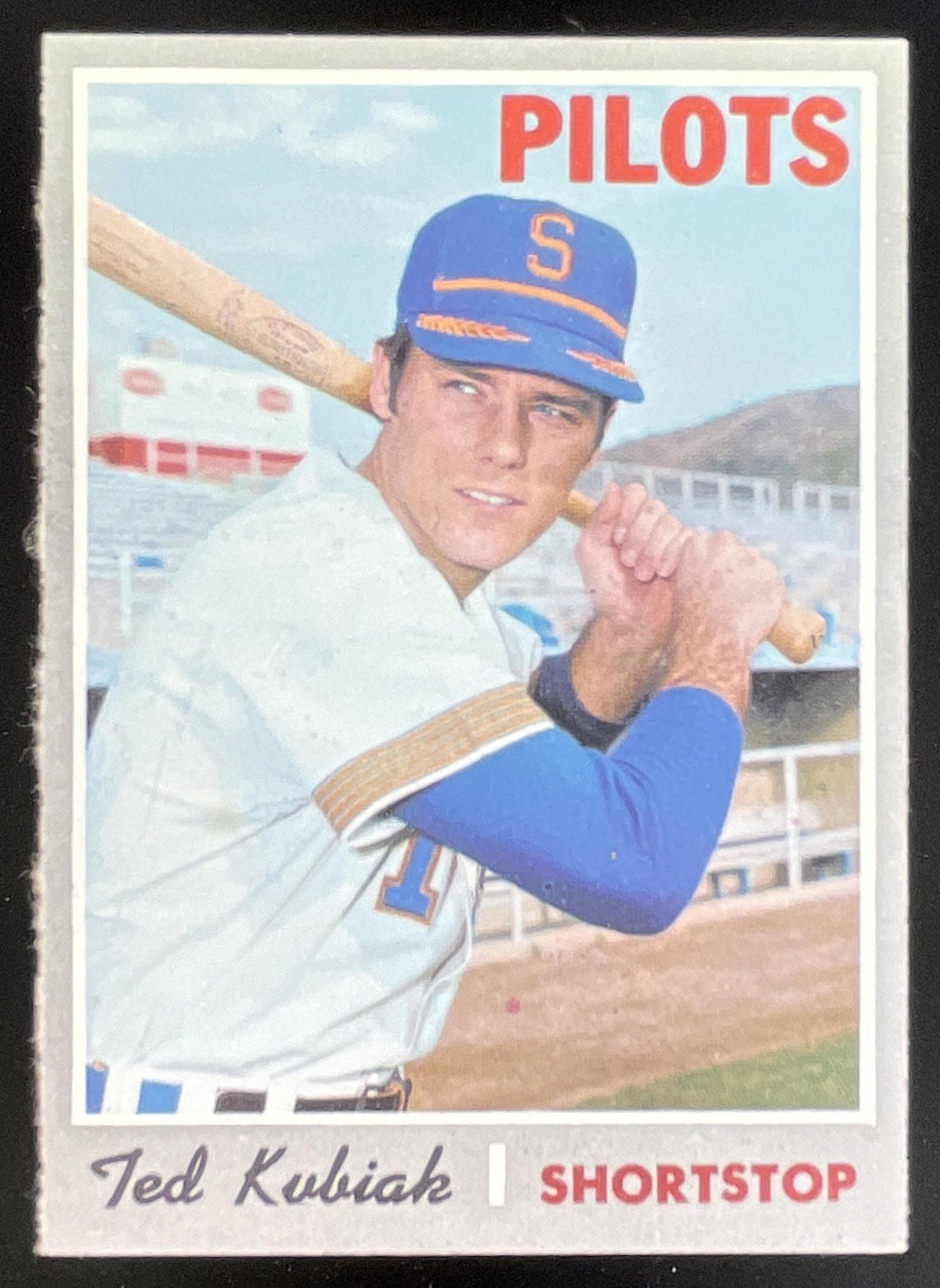 1970 Topps #688 Ted Kubiak product image 1, provided for visual reference and product detail review