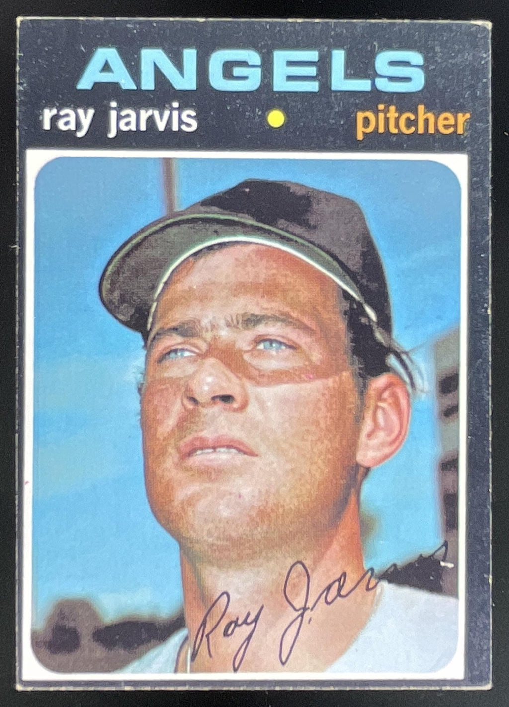 1971 Topps #526 Ray Jarvis product image 1, provided for visual reference and product detail review