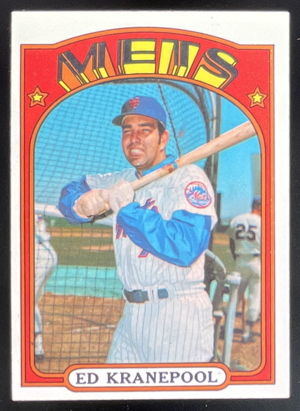 1972 Topps #181 Ed Kranepool product image 1, provided for visual reference and product detail review