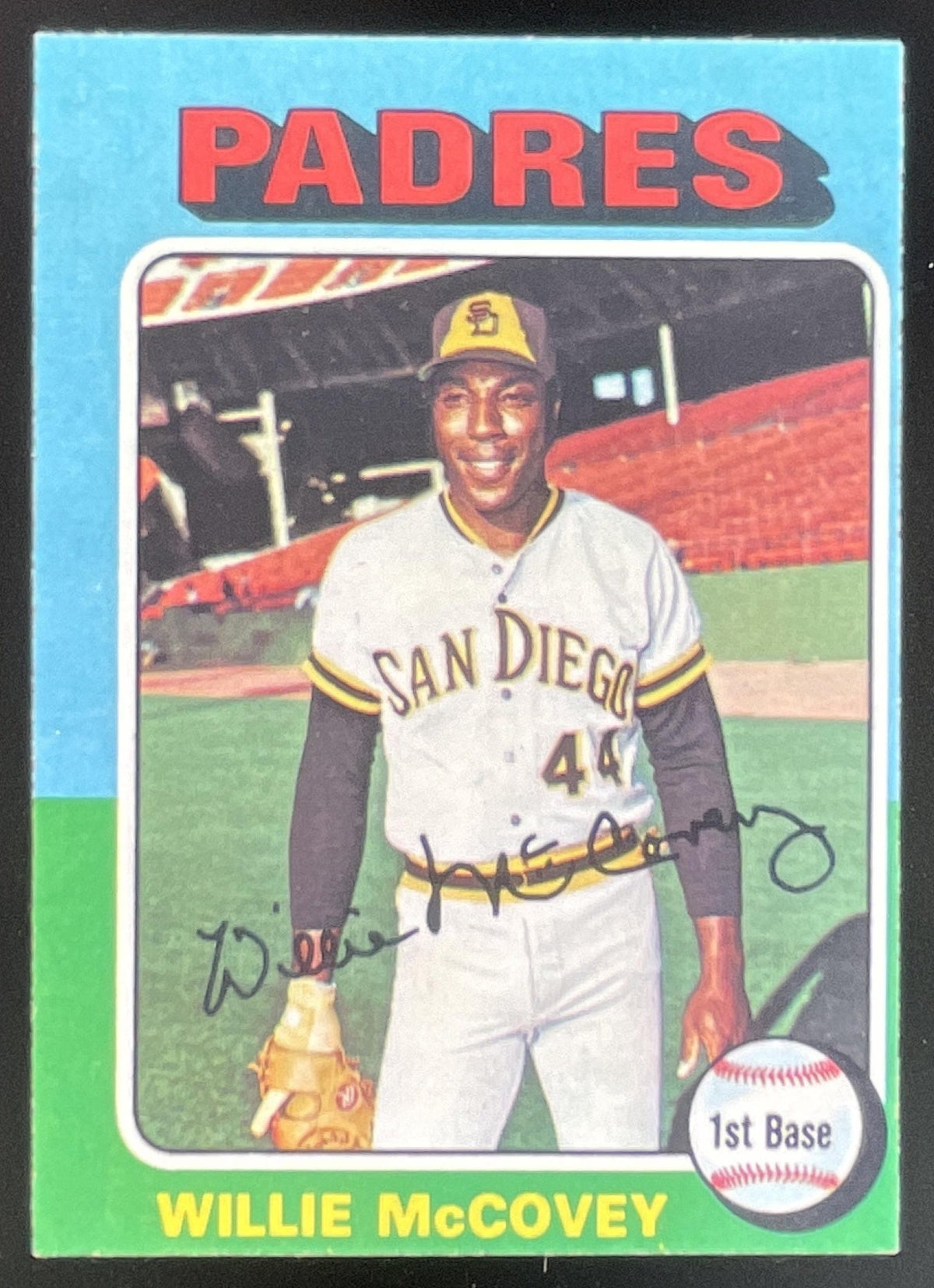 1975 Topps #450 Willie McCovey product image 1, provided for visual reference and product detail review