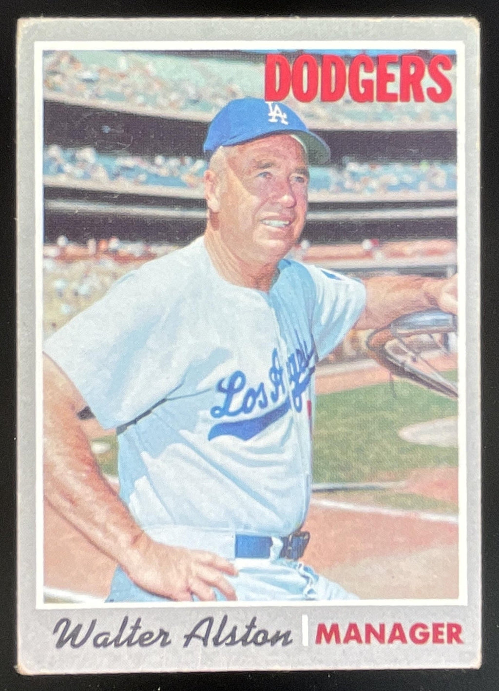 1970 Topps #242 Walter Alston product image 1, provided for visual reference and product detail review