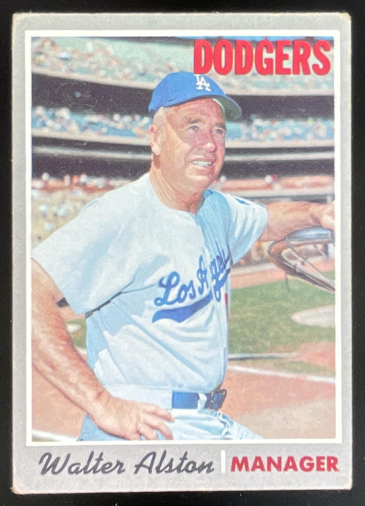 1970 Topps #242 Walter Alston product image 1, provided for visual reference and product detail review