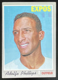 1970 Topps #666 Adolfo Phillips product image 1, provided for visual reference and product detail review