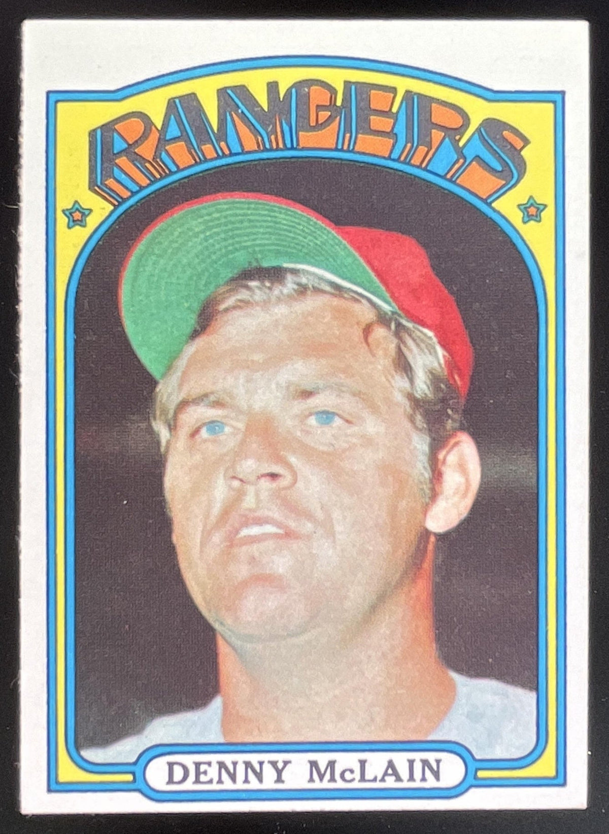 1972 Topps #210 Denny McLain product image 1, provided for visual reference and product detail review
