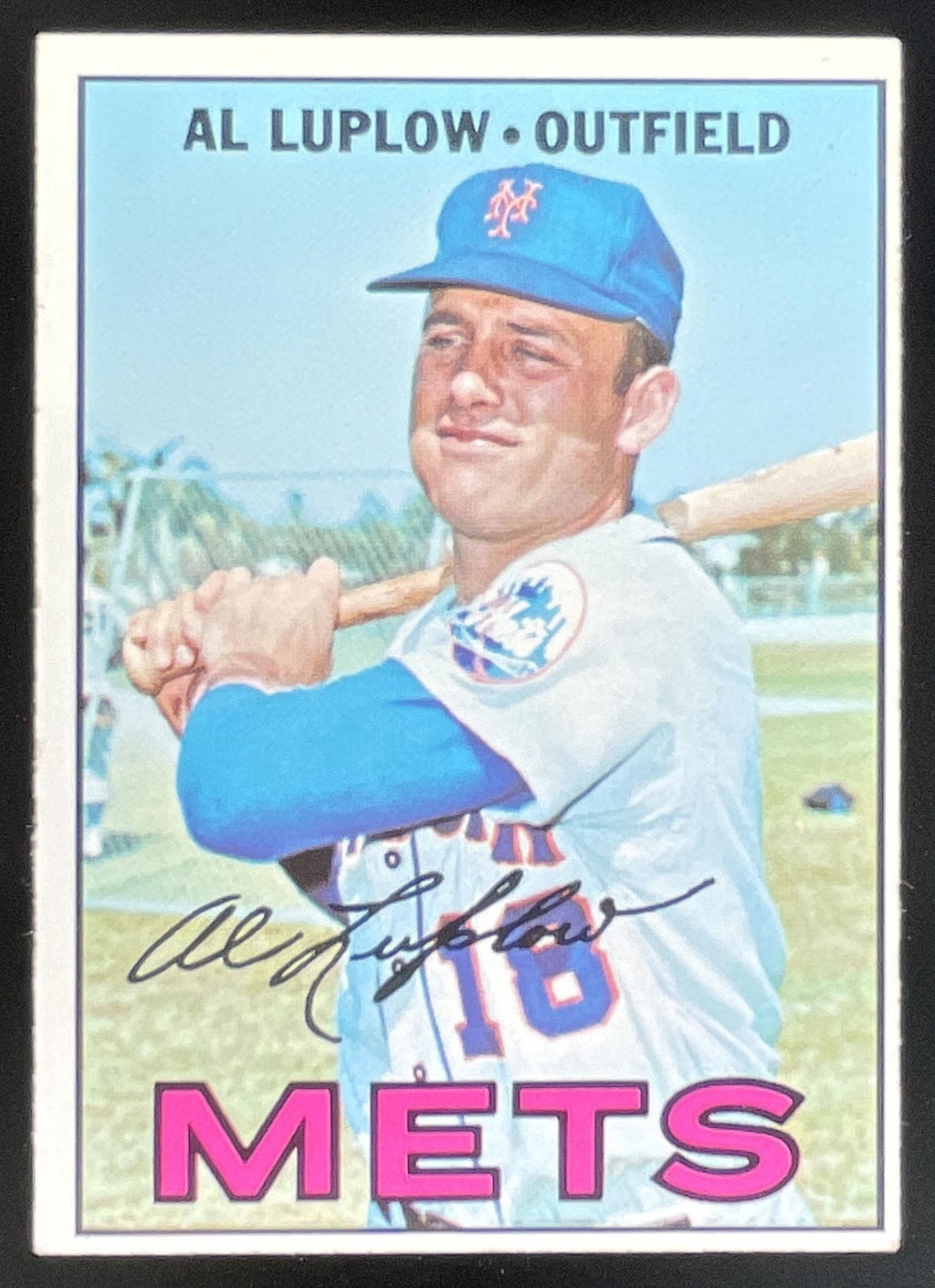 1967 Topps #433 Al Luplow product image 1, provided for visual reference and product detail review