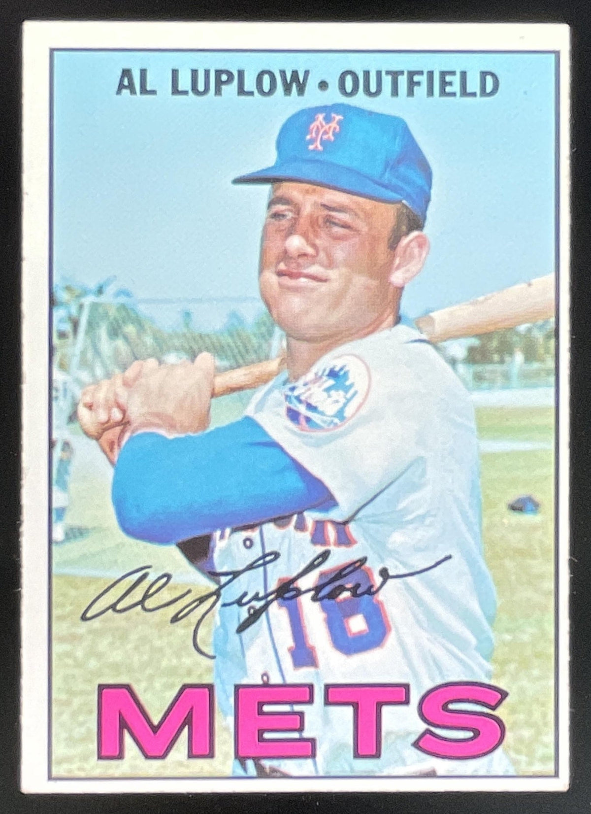 1967 Topps #433 Al Luplow product image 1, provided for visual reference and product detail review