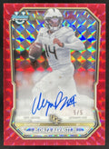 2026 Bowman Chrome Prospect Red Geometric #BCPA-ABA Alonza Barnett III Auto /5 product image 1, provided for visual