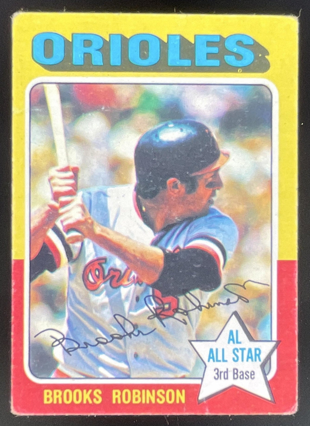 1975 Topps #50 Brooks Robinson All-Star product image 1, provided for visual reference and product detail review