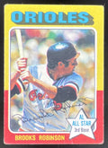 1975 Topps #50 Brooks Robinson All-Star product image 1, provided for visual reference and product detail review