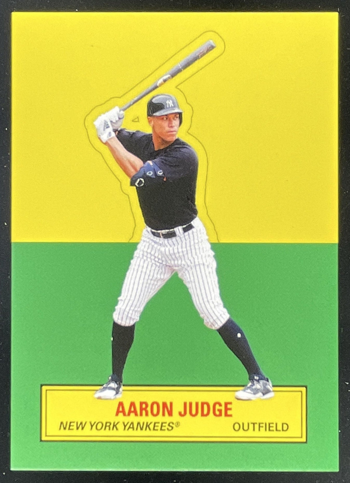 2019 Topps Throwback Thursday #62 Aaron Judge product image 1, provided for visual reference and product detail review