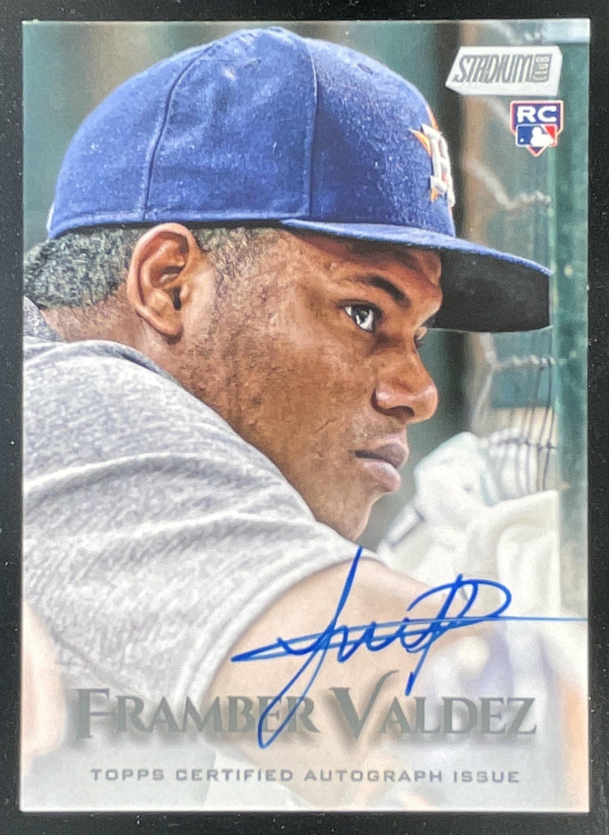 2019 Topps Stadium Club Autographs #SCA-FVA Framber Valdez RC Auto product image 1, provided for visual reference and