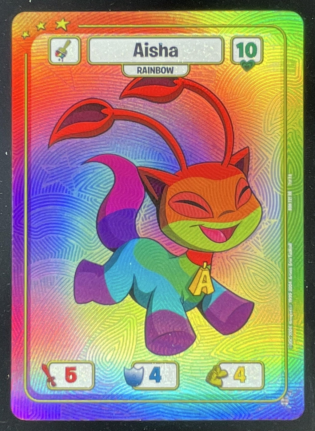 2024 Upper Deck Neopets #121 Aisha product image 1, provided for visual reference and product detail review