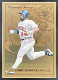 1996 Leaf Preferred Steel Gold #41 Kirby Puckett product image 1, provided for visual reference and product detail review