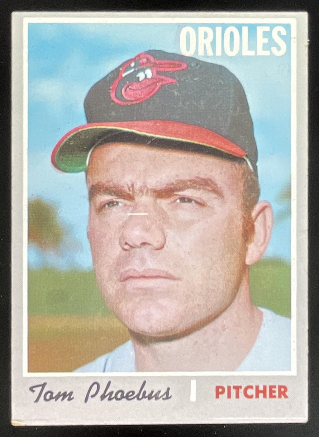 1970 Topps #717 Tom Phoebus product image 1, provided for visual reference and product detail review