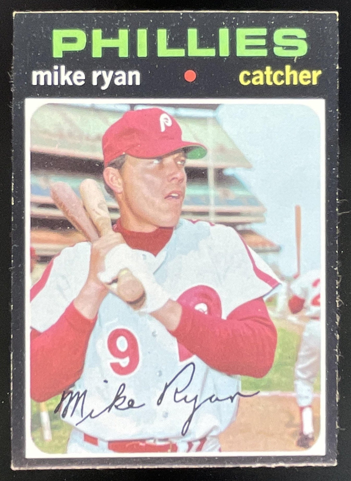 1971 Topps #533 Mike Ryan product image 1, provided for visual reference and product detail review