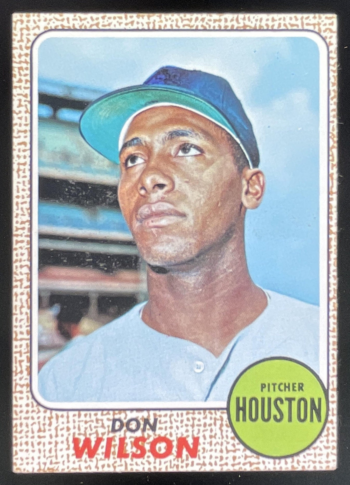 1968 Topps #77 Don Wilson RC product image 1, provided for visual reference and product detail review