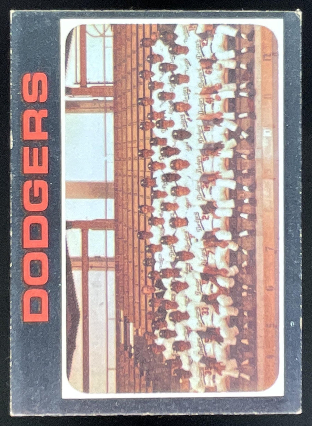 1971 Topps #402 Los Angeles Dodgers product image 1, provided for visual reference and product detail review