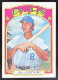 1972 Topps #303 Joe Pepitone product image 1, provided for visual reference and product detail review