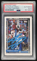 1992-93 Topps #362 Shaquille O'Neal RC PSA Authentic Autograph product image 1, provided for visual reference and product