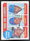 1969 Topps #4 National League 1968 RBI Willie McCovey Ron Santo Billy Williams product image 1, provided for visual