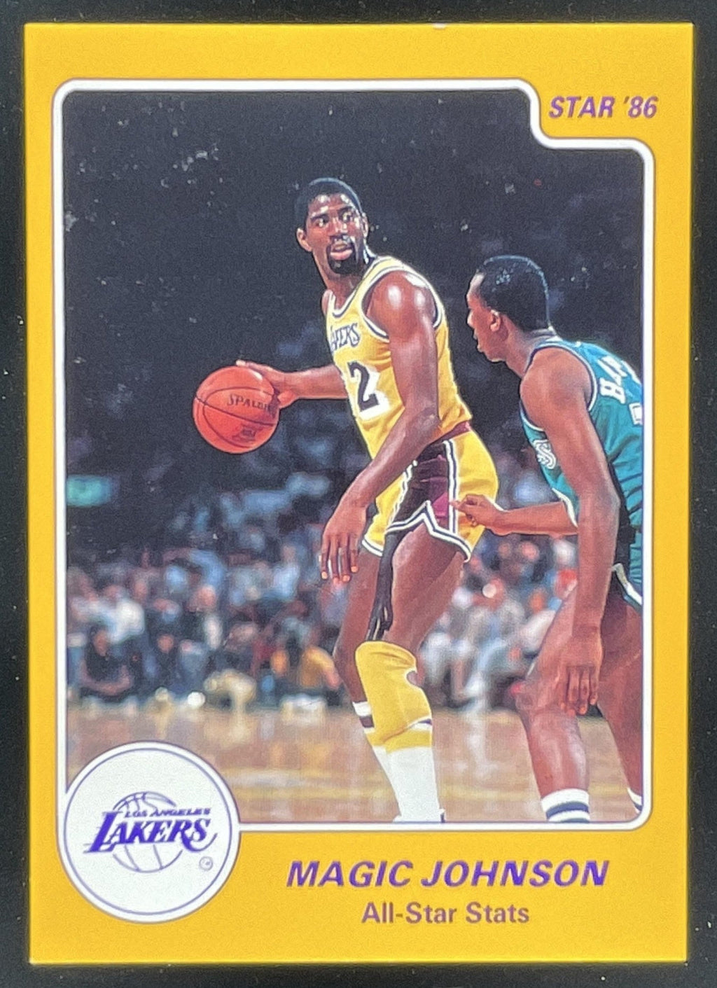 1986 Star Magic Johnson #5 Magic Johnson product image 1, provided for visual reference and product detail review