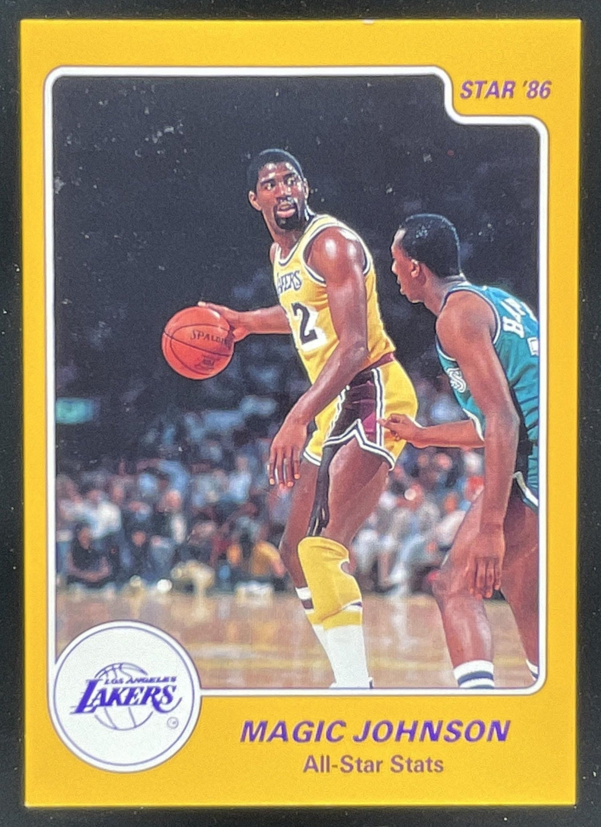 1986 Star Magic Johnson #5 Magic Johnson product image 1, provided for visual reference and product detail review