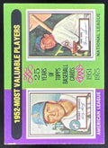 1975 Topps #190 1952s Bobby Shantz Hank Sauer MVP product image 1, provided for visual reference and product detail review