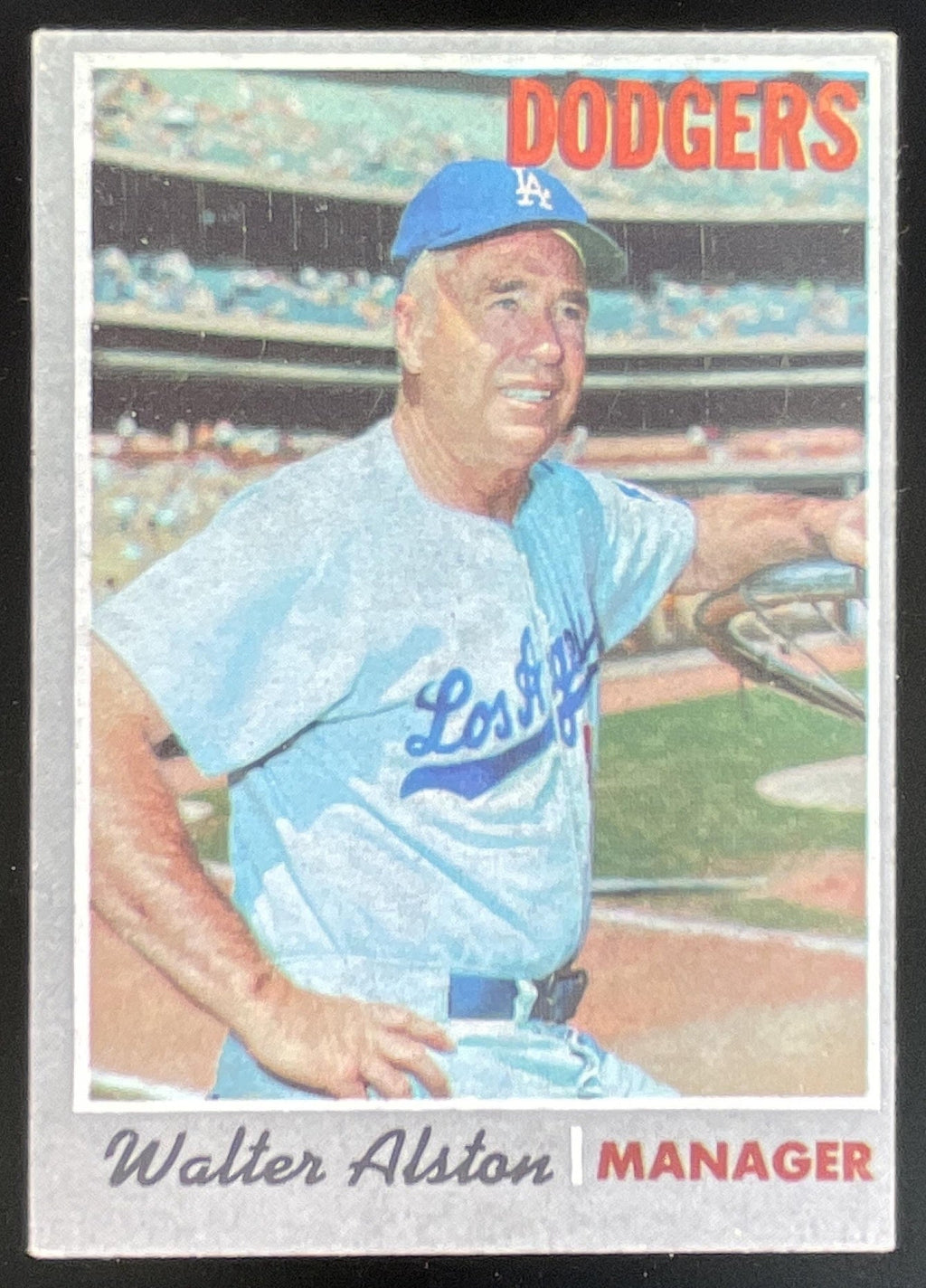 1970 Topps #242 Walter Alston product image 1, provided for visual reference and product detail review