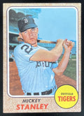 1968 Topps #129 Mickey Stanley product image 1, provided for visual reference and product detail review